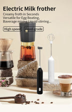 USB 3-Speed Milk Frother