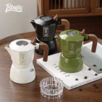 Double-valve Italian Moka Pot Aluminum Coffee