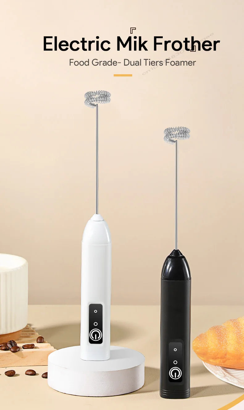 USB 3-Speed Milk Frother