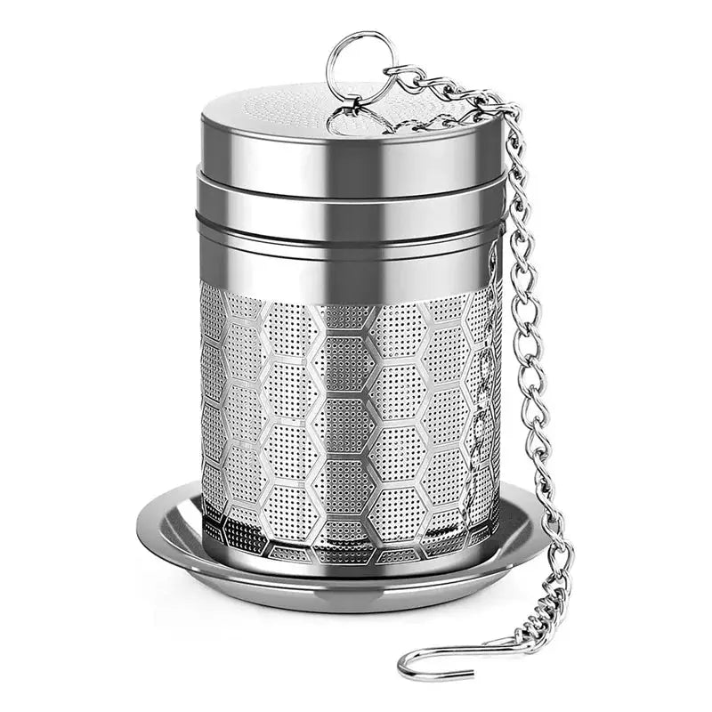 ea infuser with locking lid and extended chain