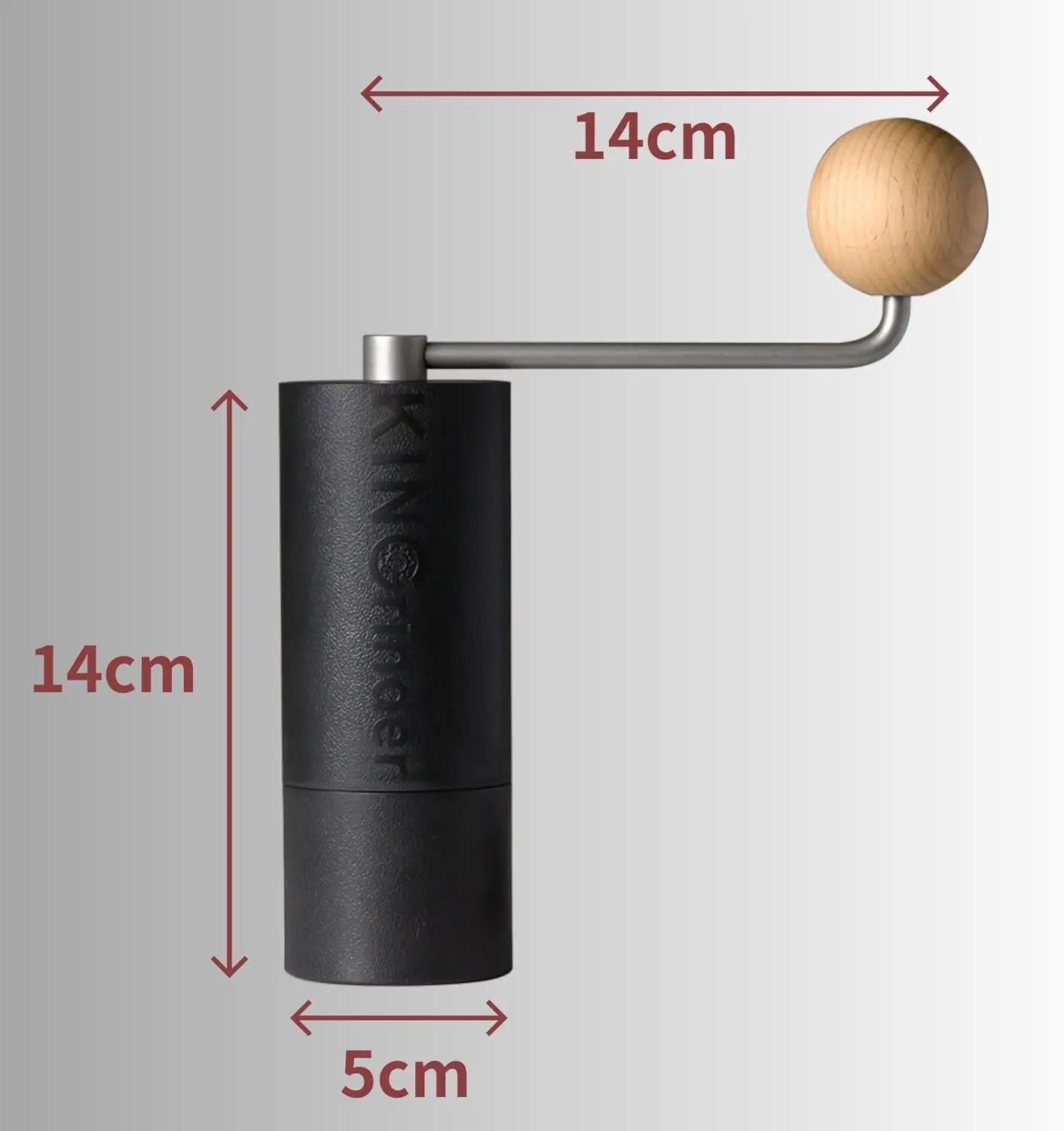 KINGrinder P2 Steel Burr Grinder