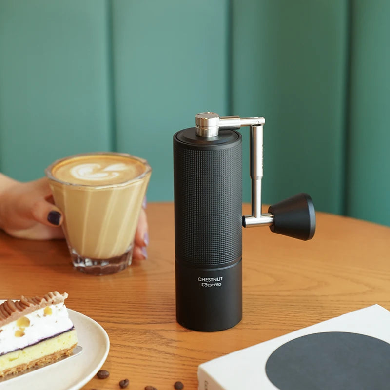 TIMEMORE Chestnut C3 ESP Pro Precision Manual Coffee Grinder | 25g Single Dose | Stainless Steel Burrs | Portable Espresso & Pour Over