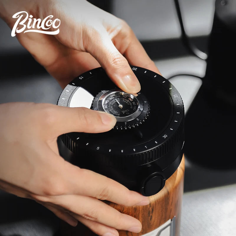 Bincoo 1000ml Airtight Coffee Canister - Vacuum Seal Stainless Steel Airscape Container for Coffee Beans | Kitchen Storage