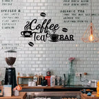 Coffee Bar Sign - Rustic Wall Art for Home Decor
