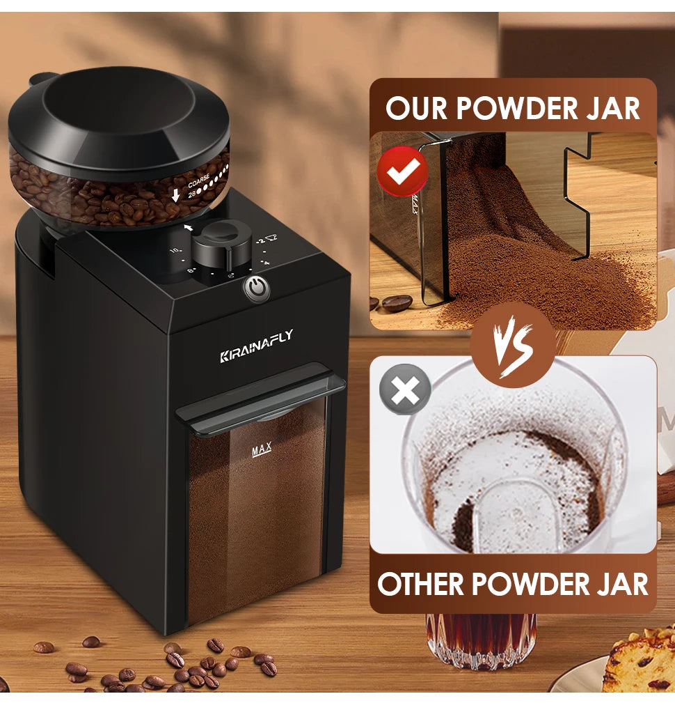 28-Setting Burr Coffee Grinder