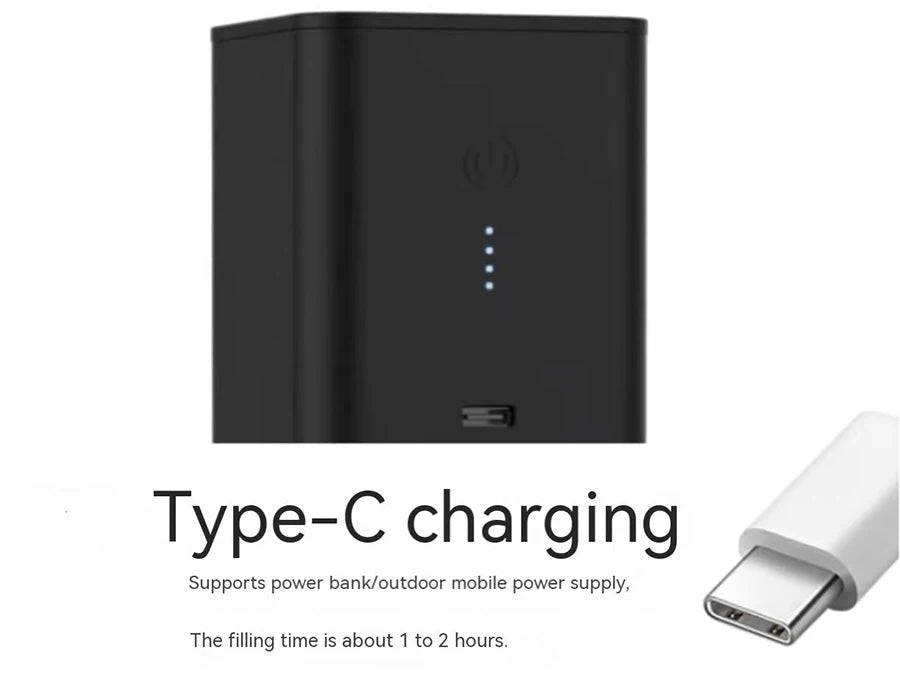 FEMOBOOK A2 Portable Rechargeable Electric Coffee Grinder | 4000mAh USB-C | 38mm 7 Core Burr