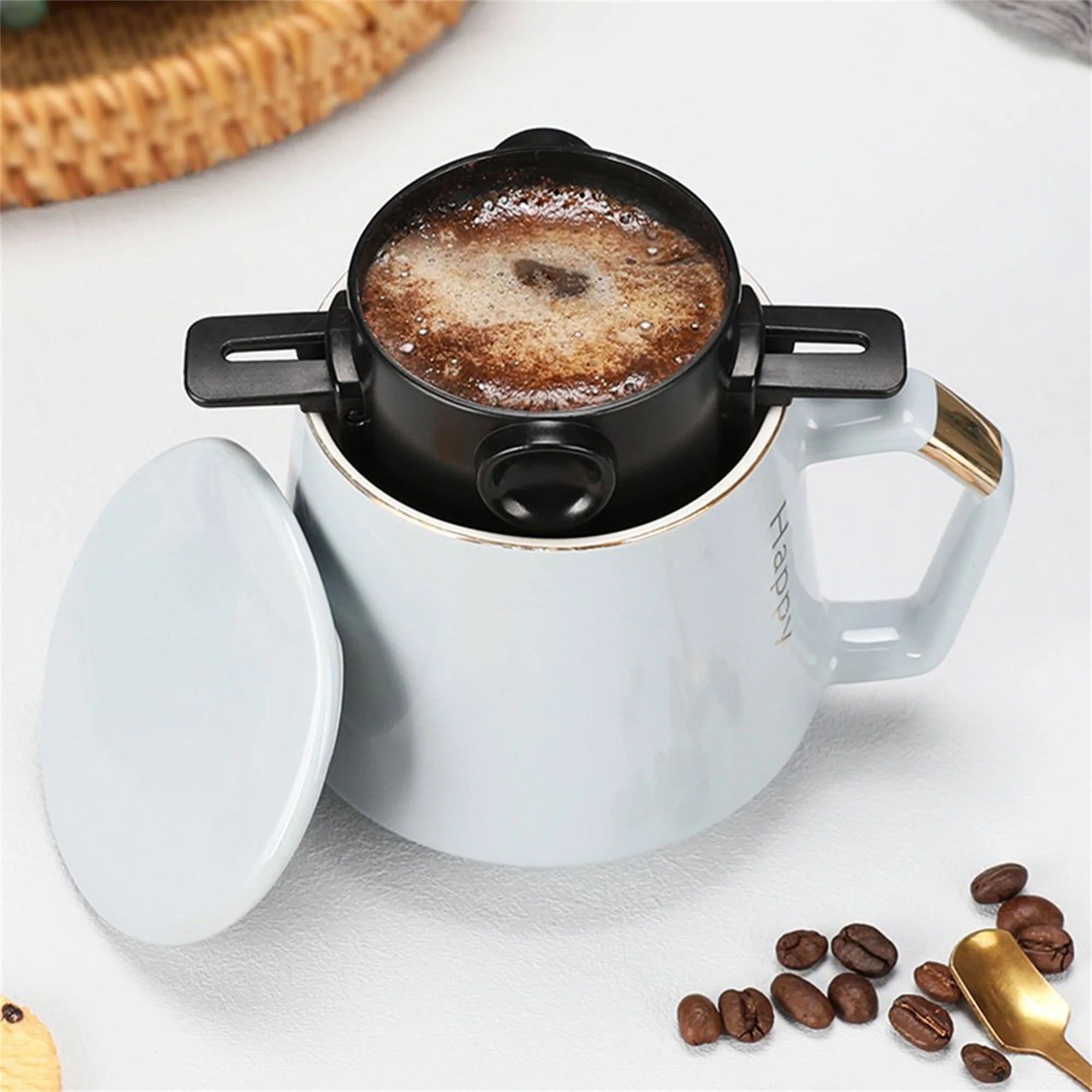 Collapsible Steel Pour Over
