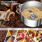 High Power Electric Coffee Grinder Kitchen Cereal Nuts Beans Spices Grains Grinder Machine Multifunctional Home Coffee Grinder