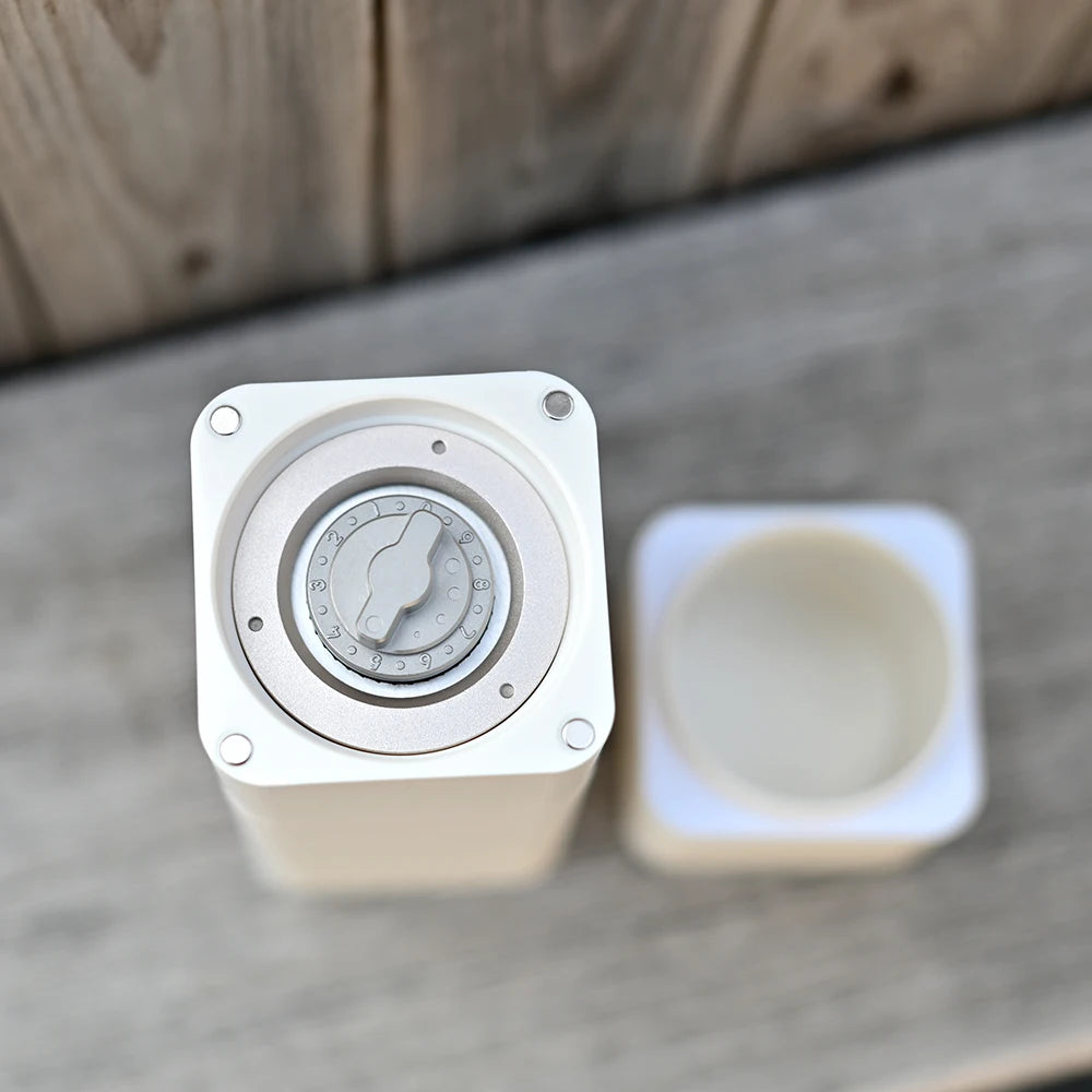 FEMOBOOK A2 Portable Rechargeable Electric Coffee Grinder | 4000mAh USB-C | 38mm 7 Core Burr
