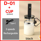 USB 3-Speed Milk Frother