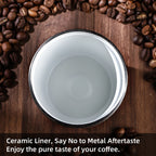 280ml Double Wall Ceramic Lined Travel Mug Car