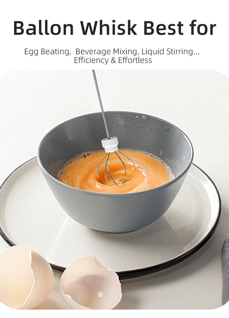 USB 3-Speed Milk Frother