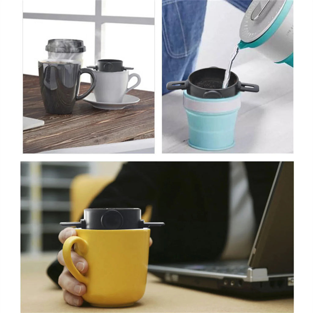 Collapsible Steel Pour Over