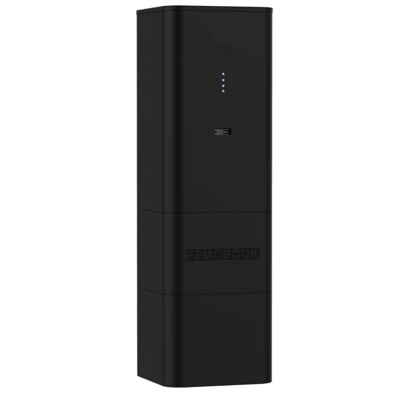 FEMOBOOK A2 Portable Rechargeable Electric Coffee Grinder | 4000mAh USB-C | 38mm 7 Core Burr