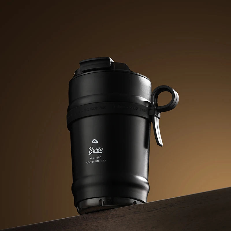 Ceramic Lined Coffee Cup, 316 Stainless Steel Insulated Tumbler