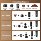 3-in-1 Portable Espresso Maker