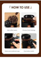 28-Setting Burr Coffee Grinder