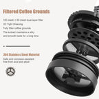 Steel French Press Travel Mug