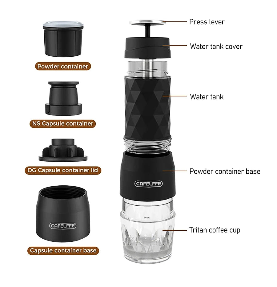 3-in-1 Portable Espresso Press