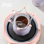 Double Valve Moka Pot Espresso Maker Manual Brewed