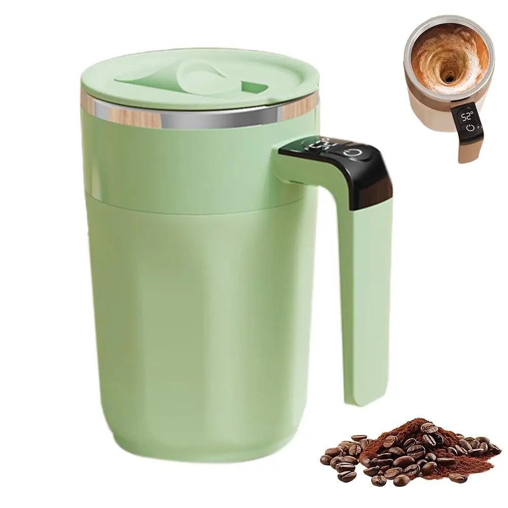 Automatic Stirring Mug - Stainless Steel Drinkware