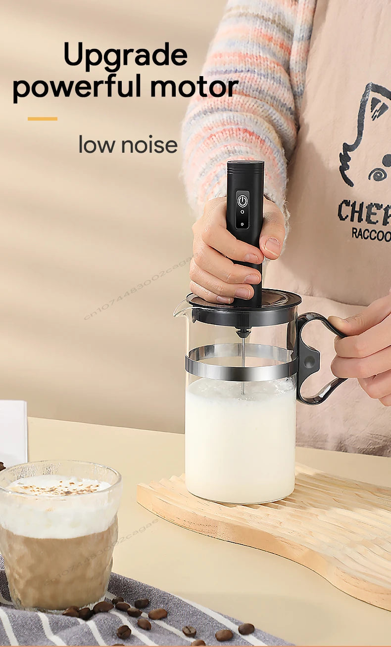 USB 3-Speed Milk Frother