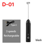 USB 3-Speed Milk Frother