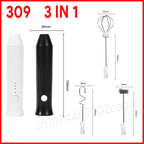USB 3-Speed Milk Frother