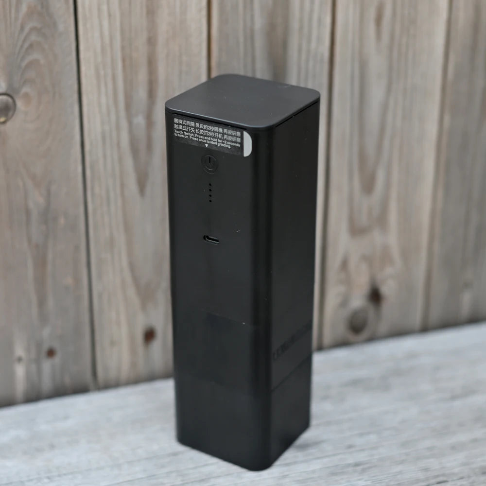 FEMOBOOK A2 Portable Rechargeable Electric Coffee Grinder | 4000mAh USB-C | 38mm 7 Core Burr