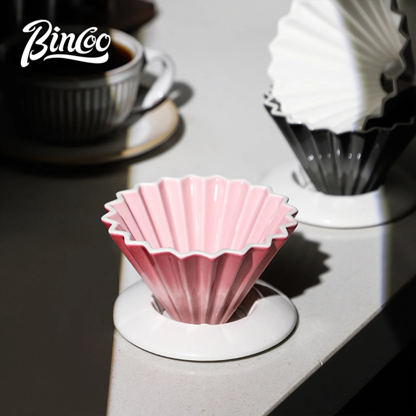 Porcelain Coffee Dripper, Ceramic Coffee Filter Cup