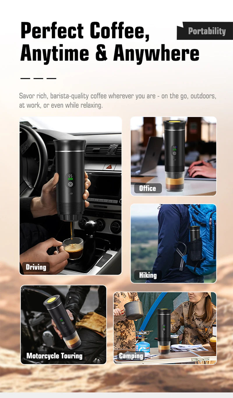 3-in-1 Portable Espresso Maker