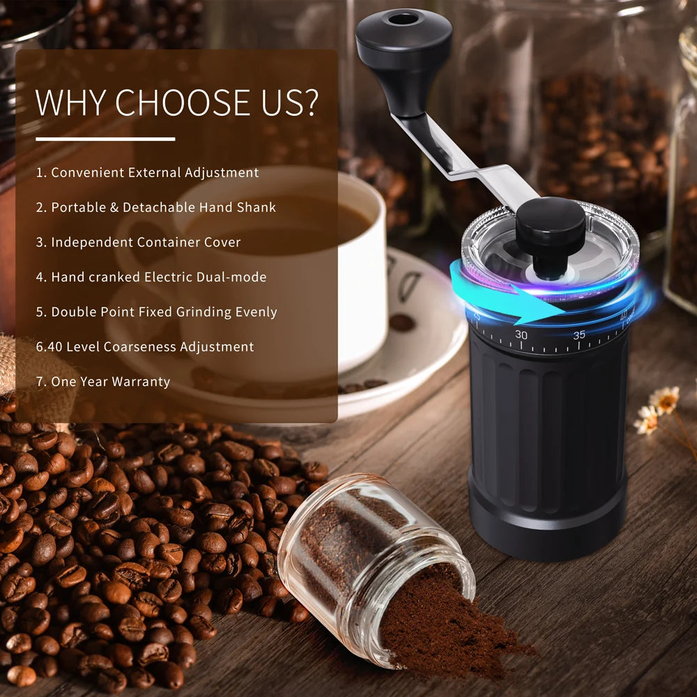 Ceramic Burr Coffee Grinder
