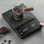 Display Digital High Precision Coffee Kitchen Scale Rechargeable Auto Timer