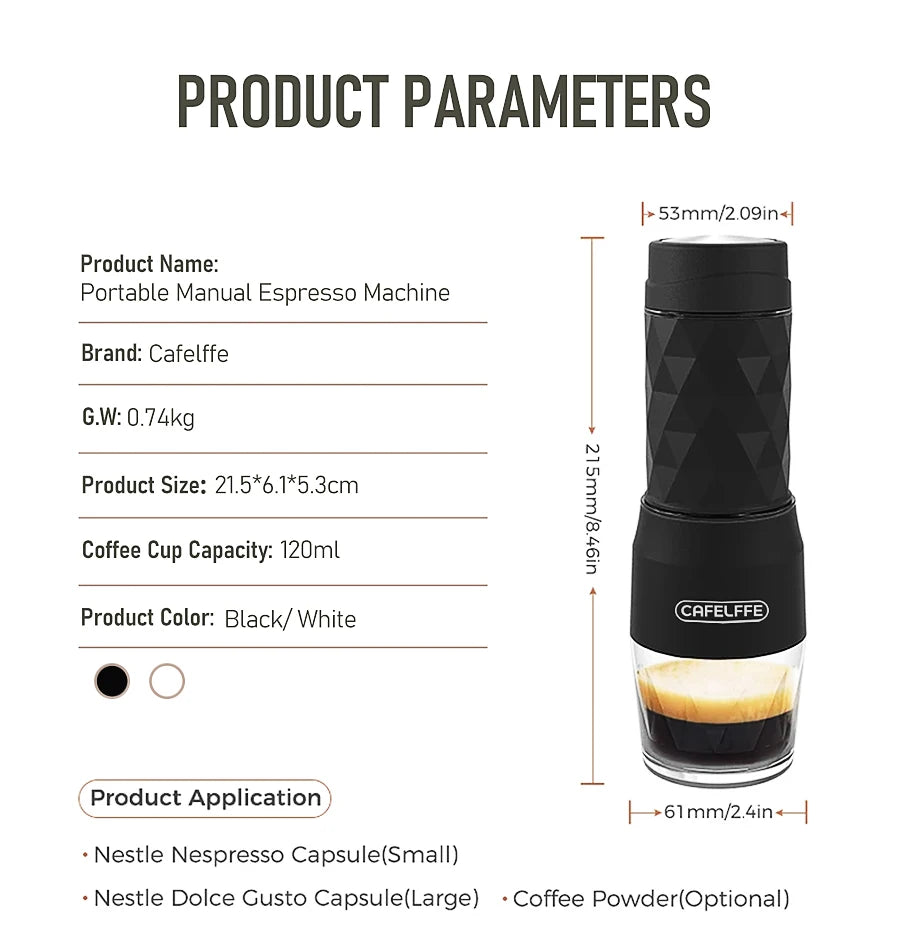 3-in-1 Portable Espresso Press