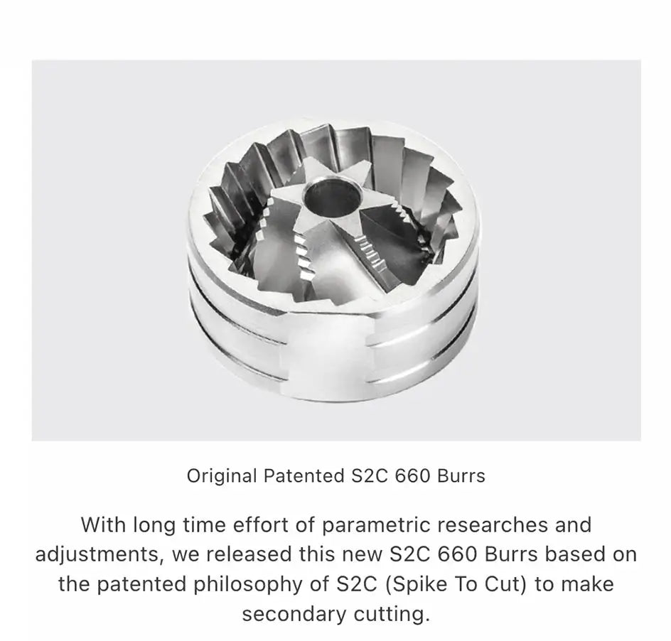 StepUP Coffee Manual Coffee Grinder Chestnut C3 ESP Pro – Steel Conical Burr