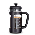 French Press  Coffee Tea Maker with Borosilicate Glass,Soft Grip Handle