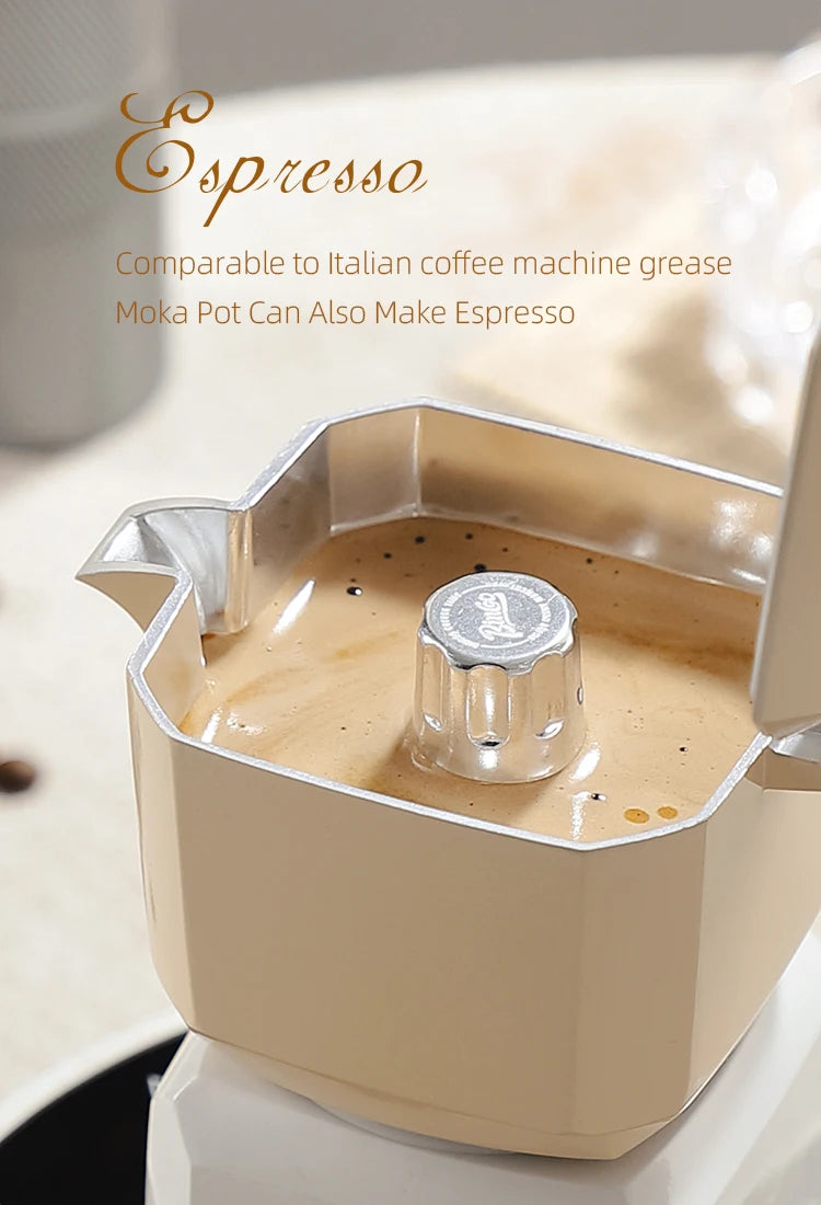 Italian Coffee Moka Pot Set Suitable for Home and Office