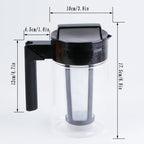 Cold Brew Coffee Maker - 900ML Pitcher | Durable, BPA Free