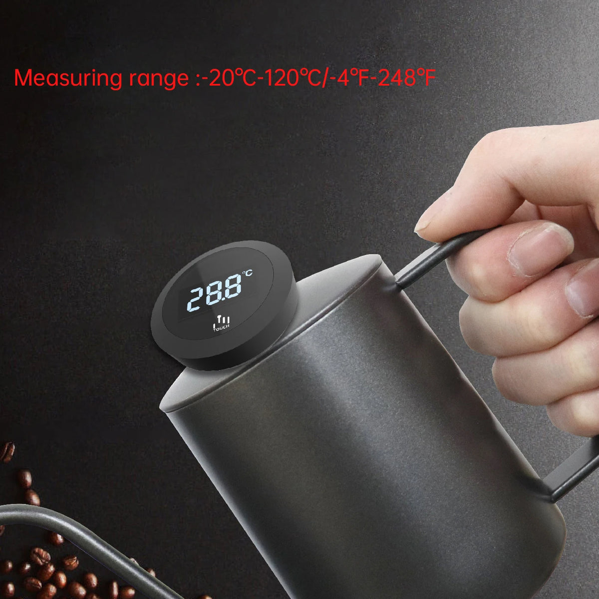 Dial Thermometer for Coffee & Milk Frothing | 0–100°C