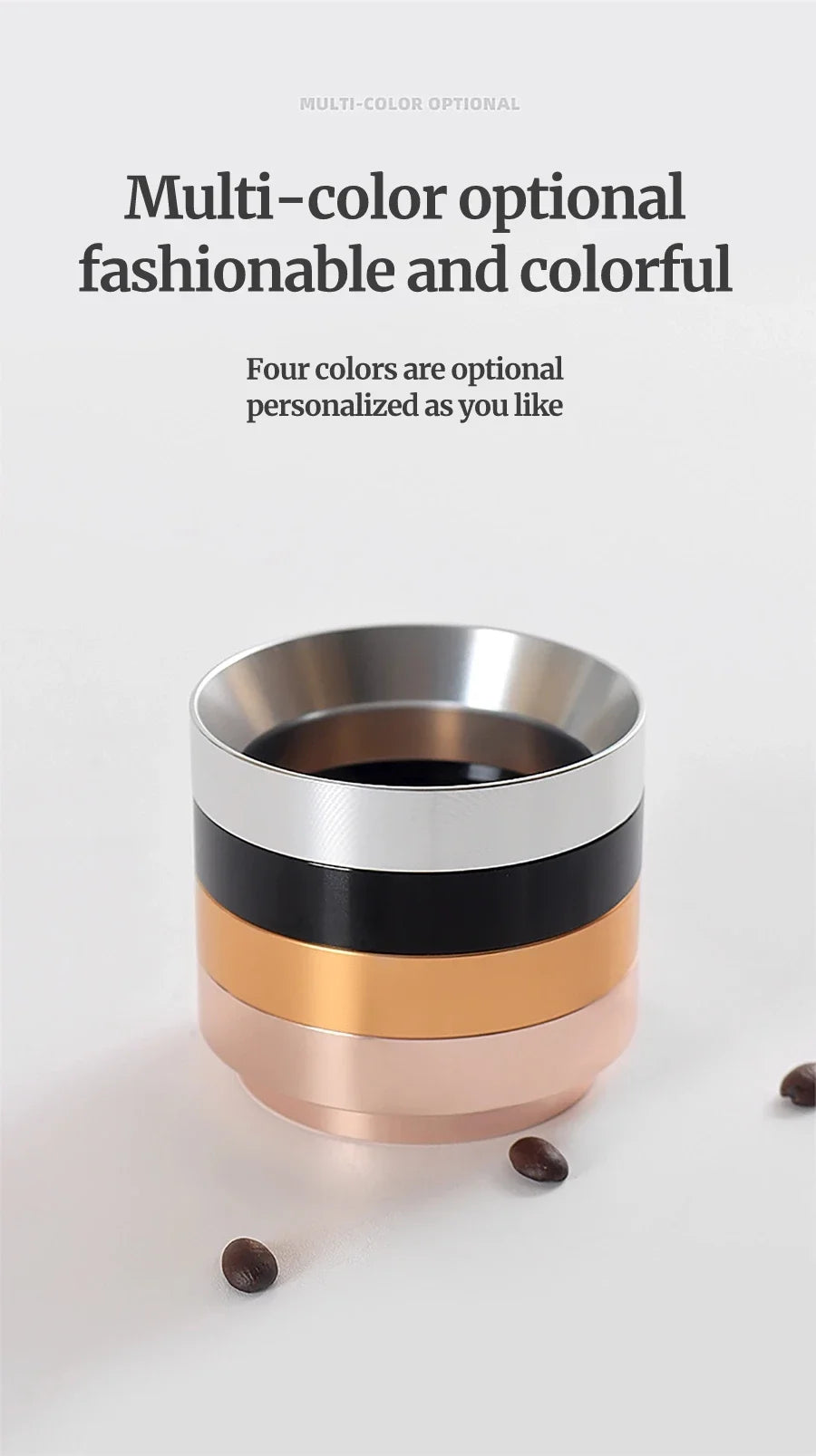 Aluminum Espresso Dosing Ring
