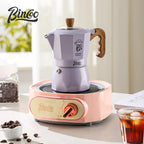 Double Valve Moka Pot Espresso Maker Manual Brewed