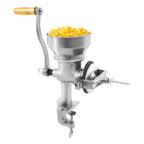 Hand Crank Grain Grinding Tool, Manual Flour Mill for Wheat Corn Coffee Beans, Adjustable Fineness with Clamp