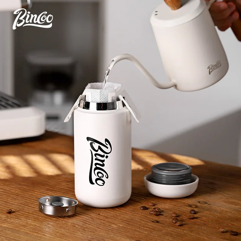 Insulated Coffee Ceramic Thermos Capsule Cup Cup 400ML
