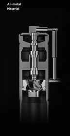 StepUP Coffee Manual Coffee Grinder Chestnut S3 – External Adjustment, S2C890 Burr