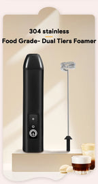 USB 3-Speed Milk Frother
