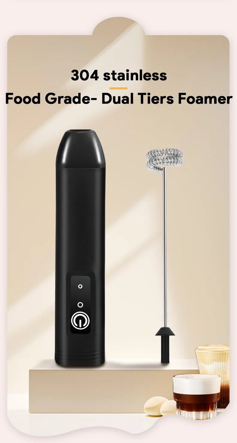 USB 3-Speed Milk Frother