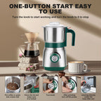 Electric Grinder 600ml Wet/Dry Dual-Use Mill Ultra-Fine Grain Grinder for Coffee Beans Spices Herbs and Various Beans