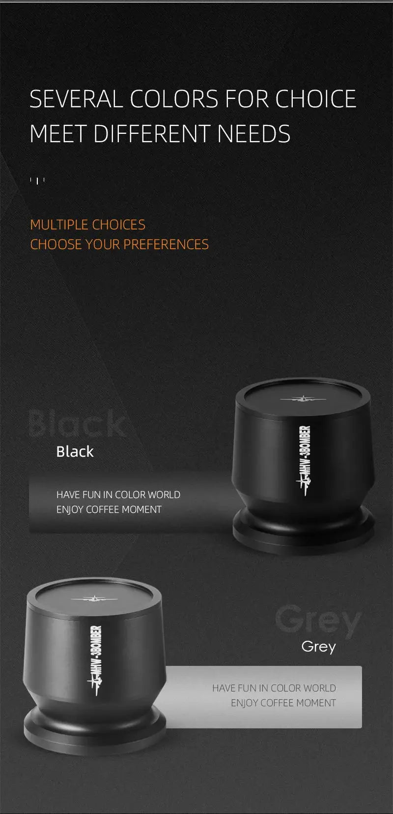 Coffee Dosing Funnel Aluminum Alloy Dosing Shaker dispensing grounds into a dripper on scale, fits 51-54mm portafilters, ideal for home baristas.