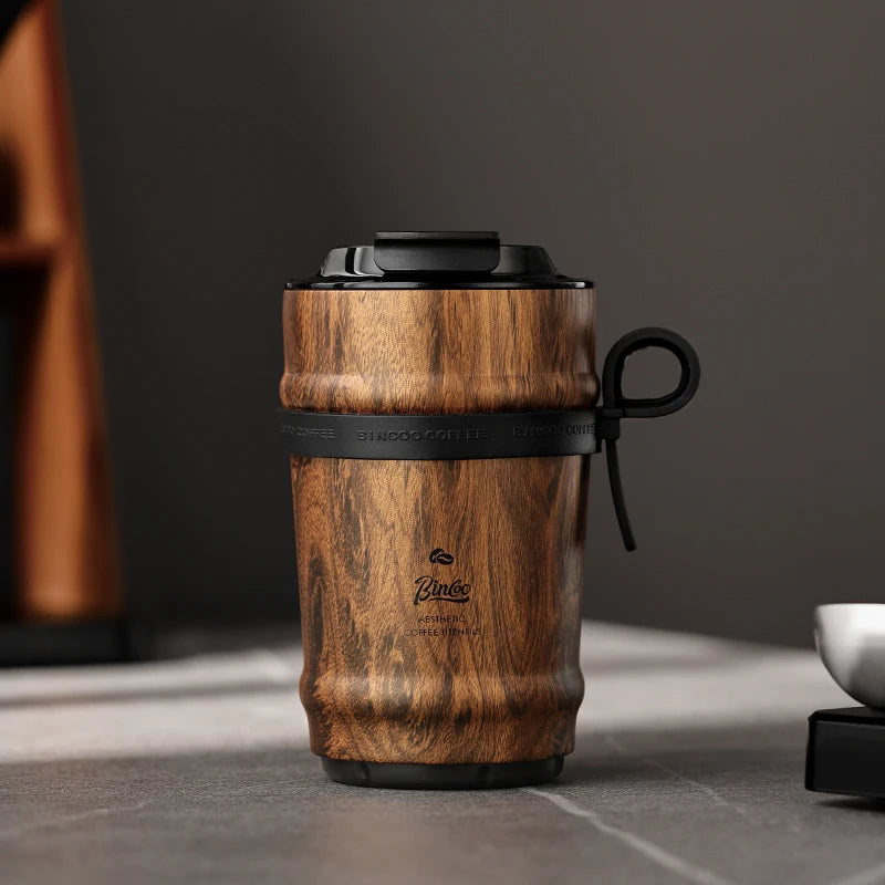 Ceramic Lined Coffee Cup, 316 Stainless Steel Insulated Tumbler