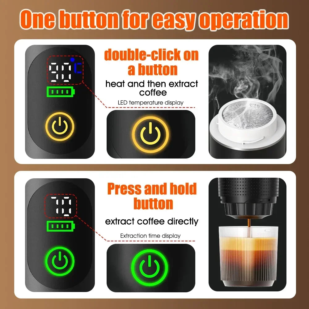 3-in-1 Portable Espresso Maker
